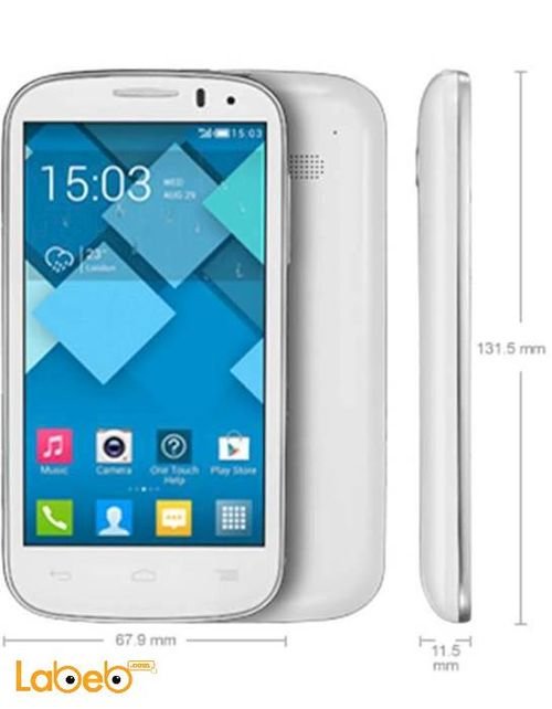 Alcatel One Touch POP C5 smartphone - 2GB - White color - 5036D
