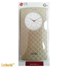 Quick circle Case - For LG G4 mobile - Beig' color - CFR-100