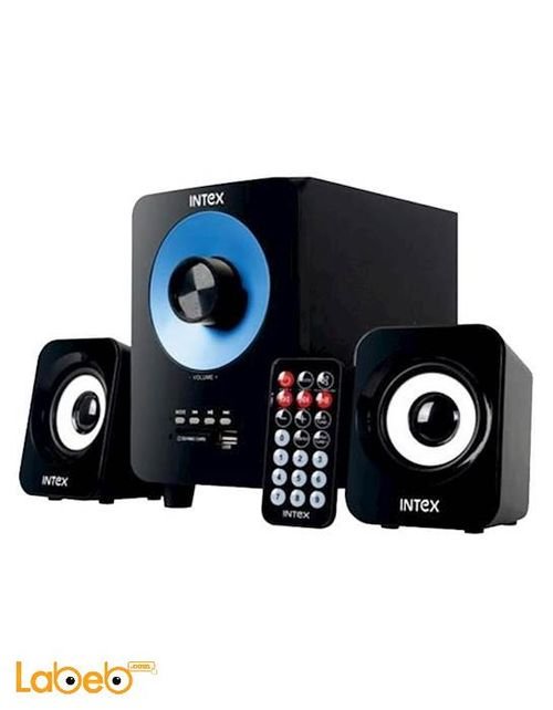 Intex Computer Multimedia Speaker - IT-303 BT - black and blue