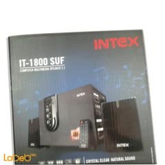 Intex Computer Multimedia Speaker 2.1 - Black color - IT 1800 SUF