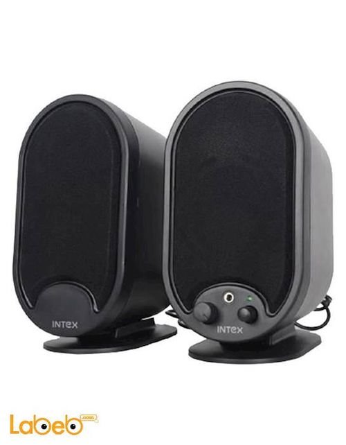 Intex computer multimedia speaker - black color - IT 366