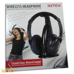Intex wireless headphone - black - with microphone - IT HP906FM