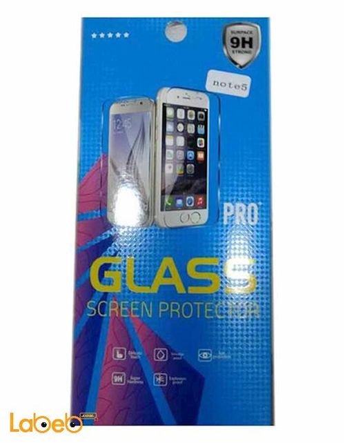 9H Glass Screen protector for Samsung note 5 - very strong - clear