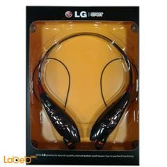 LG Stereo Bluetooth Headset - Bluetooth 4.0 - Black color - S740T