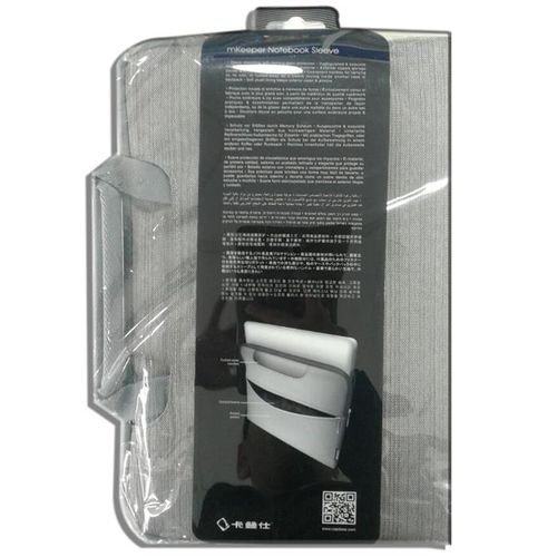 Capdase Gento Macbook bag - grey color -11 inch - MKAPMBA11 G10G