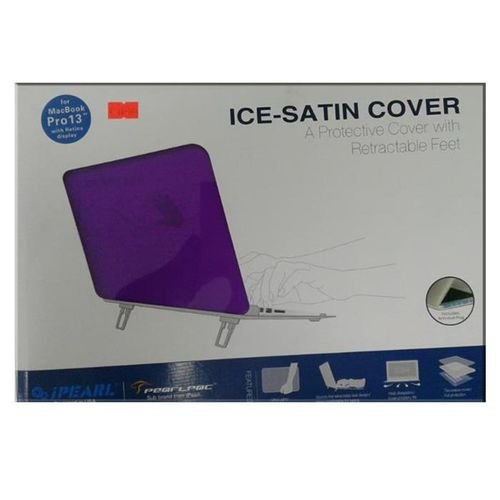 IPearl ice Satin cover for macbook pro 13 - Purple - A1425/A1502