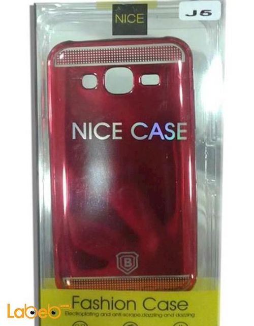 Fashion mobile back cover - for samsung J5 - red color