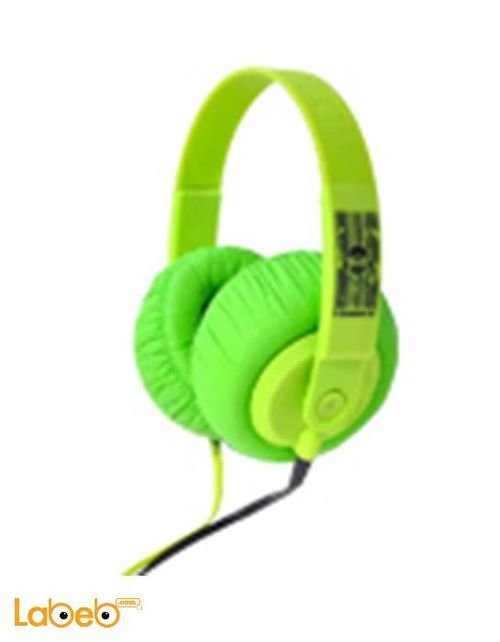 SDJ 650 iDance Lifestyle DJ HeadPhone - Green color