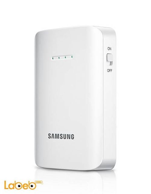 SAMSUNG Universal Battery Pack - 9000mAh - white Color