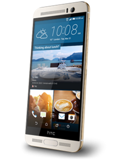 HTC One M9 Plus smartphone - 32GB - 5.2inch - Silver Gold Color