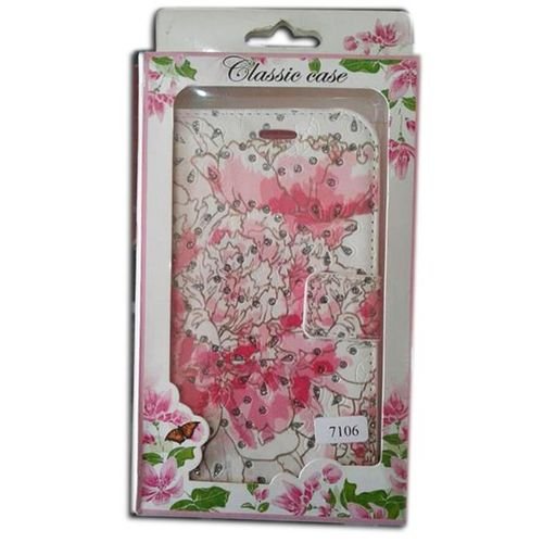 Classic case Mobile cover - for Samsung grand 2 - pink flower