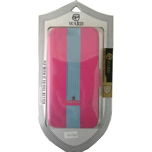 Ward Mobile back cover - for Samsung S6 edge - pink and blue