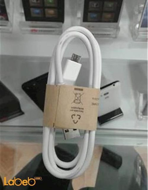 Micro USB - USB data & charge cable - White color - Great quality