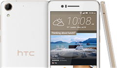 HTC 728 smartphone - 16GB - 5.5 inch - 13MP - white