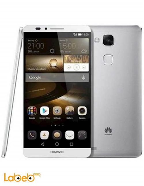 موبايل هواوي اسيند مايت 7 - 16 جيجا  - فضي - Huawei Ascend Mate 7