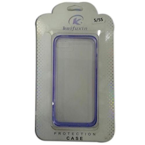KAIFUXIN protiction CASE - Iphone 5 - Transparent and purple design