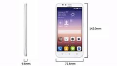 موبايل هواوي Y625 - ذاكرة 4 جيجابايت - لون أبيض - Huawei Y625