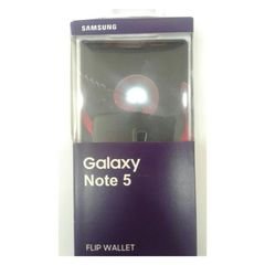 Samsung Mobile cover - for Samsung note 5 - Money wallet - Black