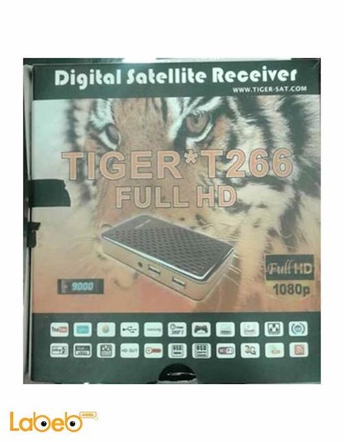 Tiger receiver T266 - 3G - 1080P - Full HD - black