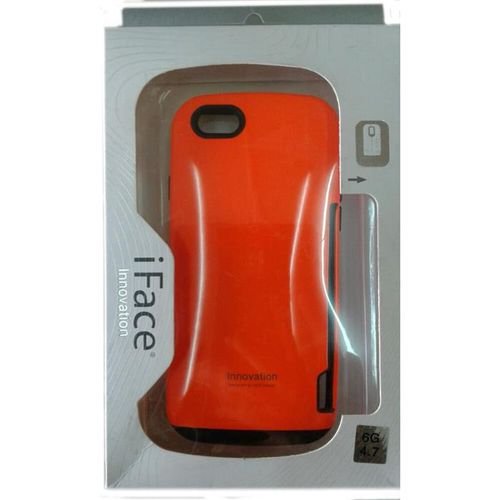 غطاء خلفي Iface - مناسب لجهاز ايفون 6S - لون برتقالي