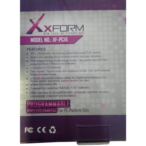 Xform bluetooth Wireless game controller - Purple - XF- PC16