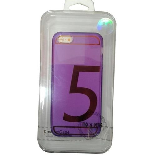 Mo si deng back cover - for Iphone 5 - purple color