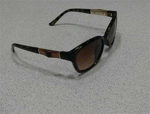 Copy gucci sunglasses - black frame - honey lenses - copy one