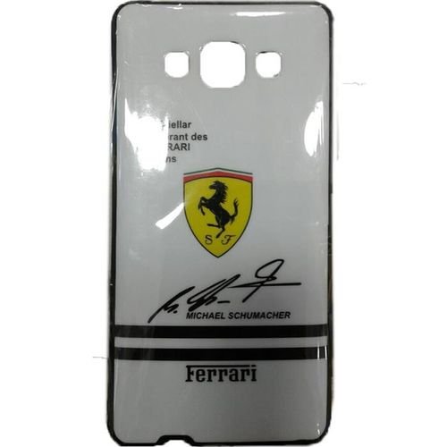 Ferrari mobile back cover - for samsung A5- with schummacher sign