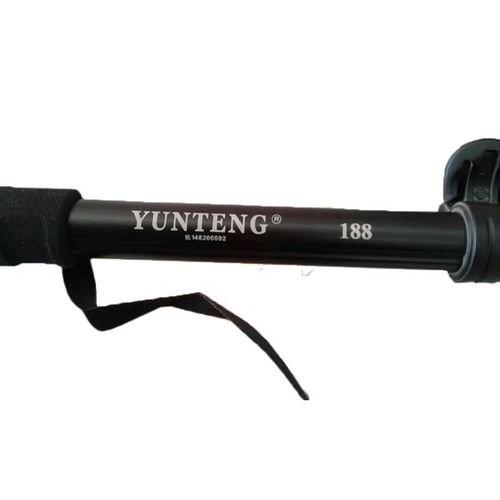 Yunteng 188 selfie stick - 42 to 125 cm - Black color