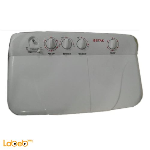 Betak 9200 Twin tub Top Loader Washer - 6Kg - White color