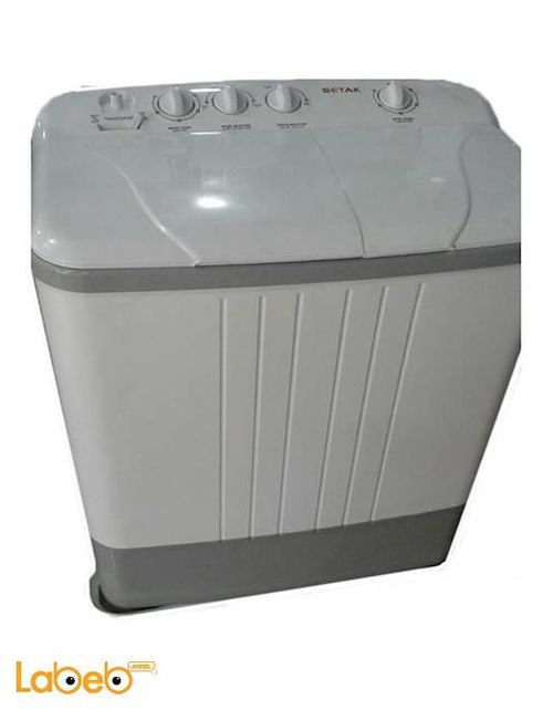 Betak 9200 Twin tub Top Loader Washer - 6Kg - White color