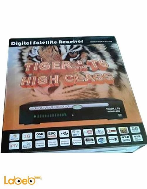 Tiger T6 high class HD1080P receiver - USB - WIFI - HDMI - 3G