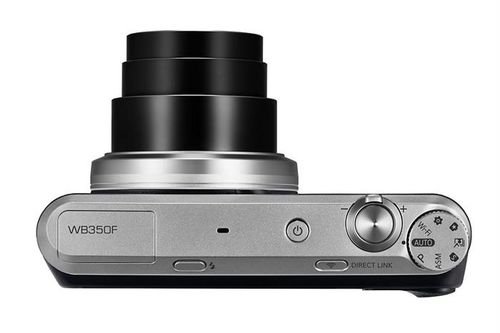 Samsung digital camera - 16.3MP - Zoom 21x - Black - WB350F