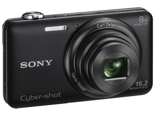 كاميرا سوني ديجيتال - 16.2 ميجابكسل - زوم 8x - اسود - WX60