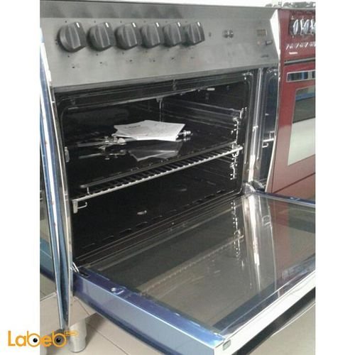 Lofra 5 burner gas & oven - 60x90cm - silver color - CG86GG