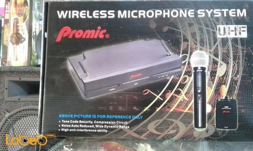 Promic Wireless Microphone System - up to 50m - UHF PU721