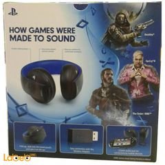 Bluetooth wireless PlayStation Headset - with microphone- Black