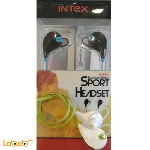 Intex Sport Headset - bluetooth 4.0 - blue color - IT HSBTQY7