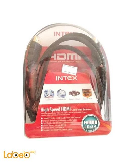 Intex HDMI cable - 1.5meter - Ethernet inlcuded - 3D - it-cabhdmi