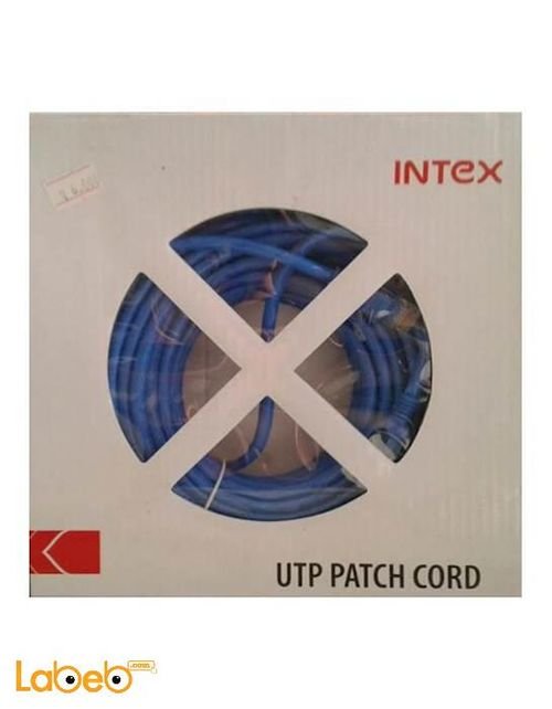 Intex Ethernet Cable - 20 meters - Blue - Model it-cab 20pac