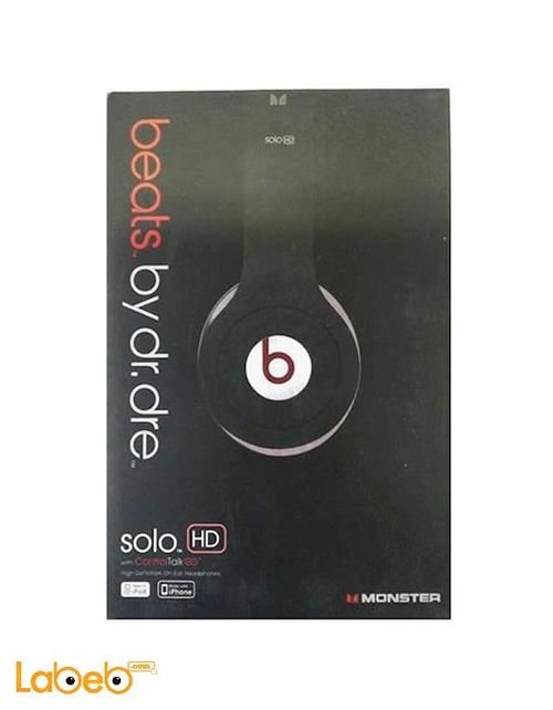 Beats Headphones Solo HD - by dr dre - Black color