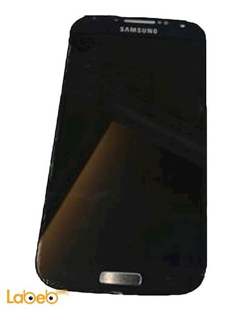 شاشة موبايل - مناسبة لجهاز سامسونج جلاكسي S4 اسود