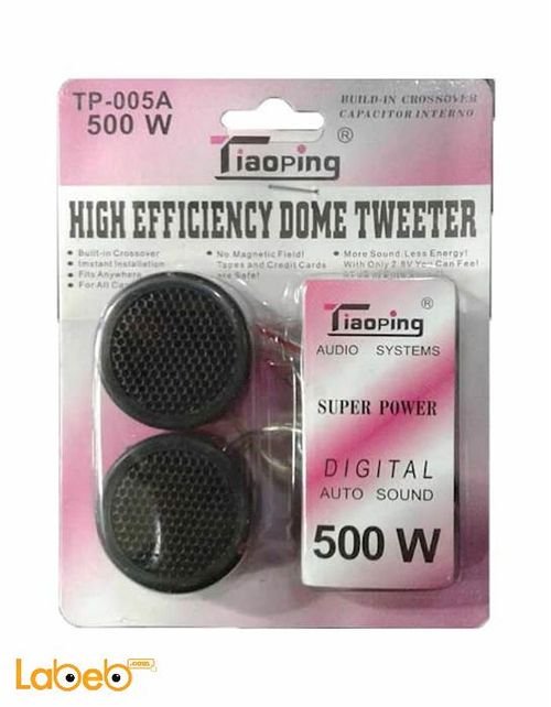Tiaoping high efficiency dome tweeter - 500W - TP-005A