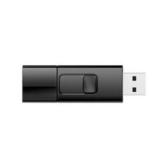 SP Flash Drive - 16GB - USB 2.0 - Black - Ultima U05