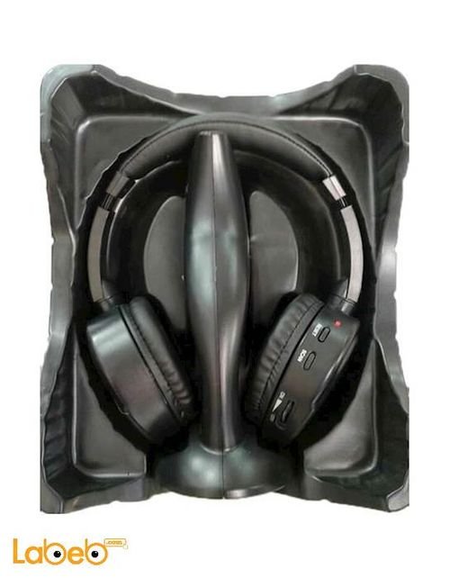 Intex Headphone Wireless IT-HP905FM - Built in mic - black color
