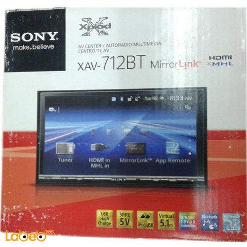 Sony AV Receiver Touch Panel Monitor - 7inch - XAV-712BT