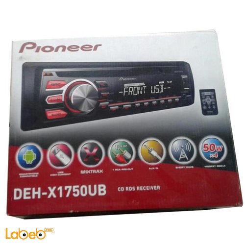 Pioneer CD RDS Receiver - 200Watt - USB - DEH-X1750UB
