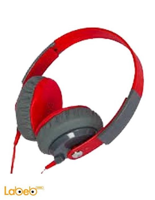سماعات رأس كيبا - صوت قوي - احمر - جودة عالية جداً - KD-500