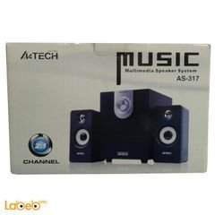 A4TECH Music multimedia speaker - 160W - 2.1 channel - AS 317