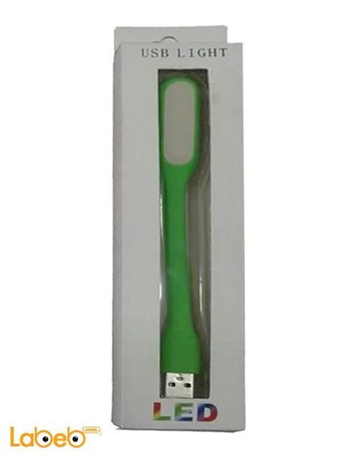 USB Light Led Charging Cable - 5 volt - green color